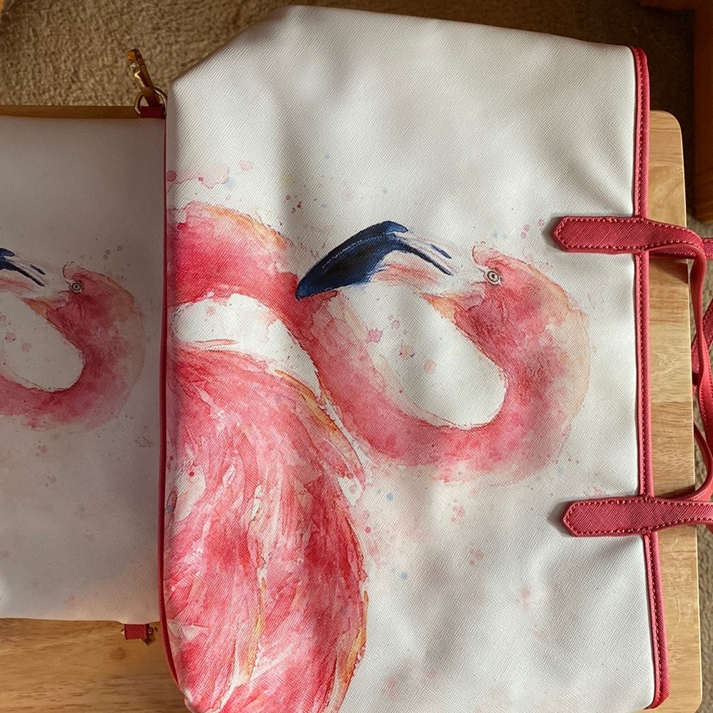 2 Flamingo purses